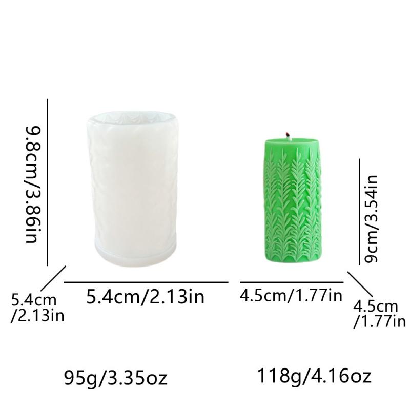 Lily Flower Relief Candle Silicone Mold DIY Linglan Flower Fragrance Smoked Soybean Wax Mold Gypsum Home Decoration Tool