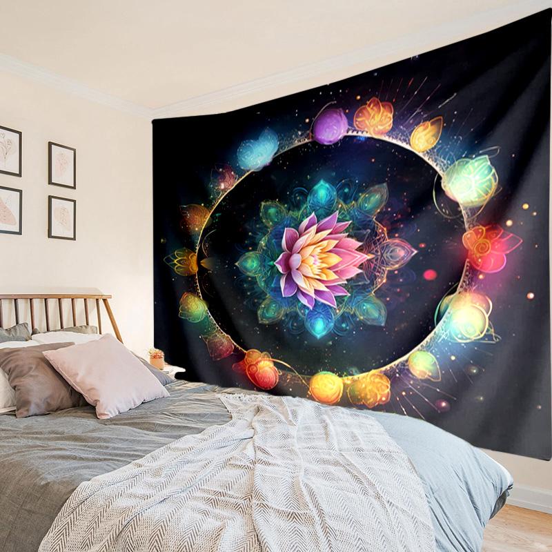 Chakra Balance Meditation Tapestry Room Decoration Wall Hanging for Living Room Bedroom, Dormitory, Birthday and Christmas Gifts