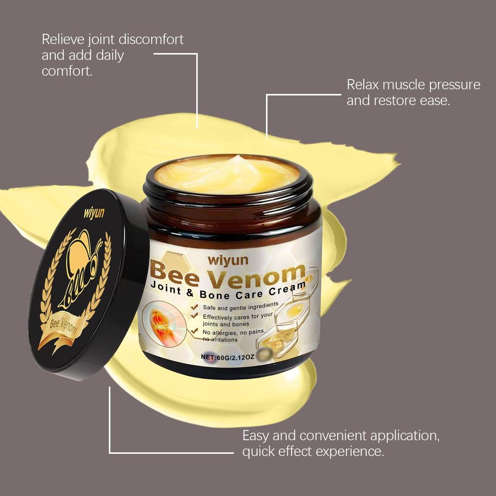 Bee Venom Joint Care Cream Daily Relief Body Joints Muscle Discomfort Topical Massage Care Cream