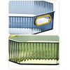 Turntable Storage Box Portable Fruit Basket Suitable for Cabinets Storerooms Kitchen Countertops Refrigerator Offices