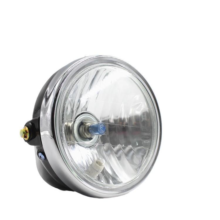 Seven-Inch Round Headlight for YBR/E, JYM-2, Tianji Tianqi 125, Tianjian 125 Motorcycles