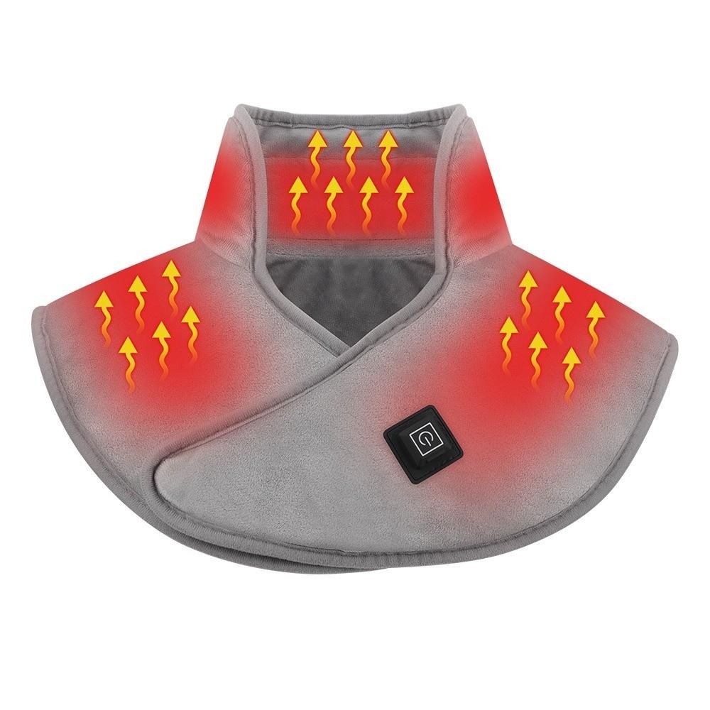 Three Gear Electric Warmer Shawl Soft Comfortable Heating Neck Wrap Heating Shoulder Pad  Home