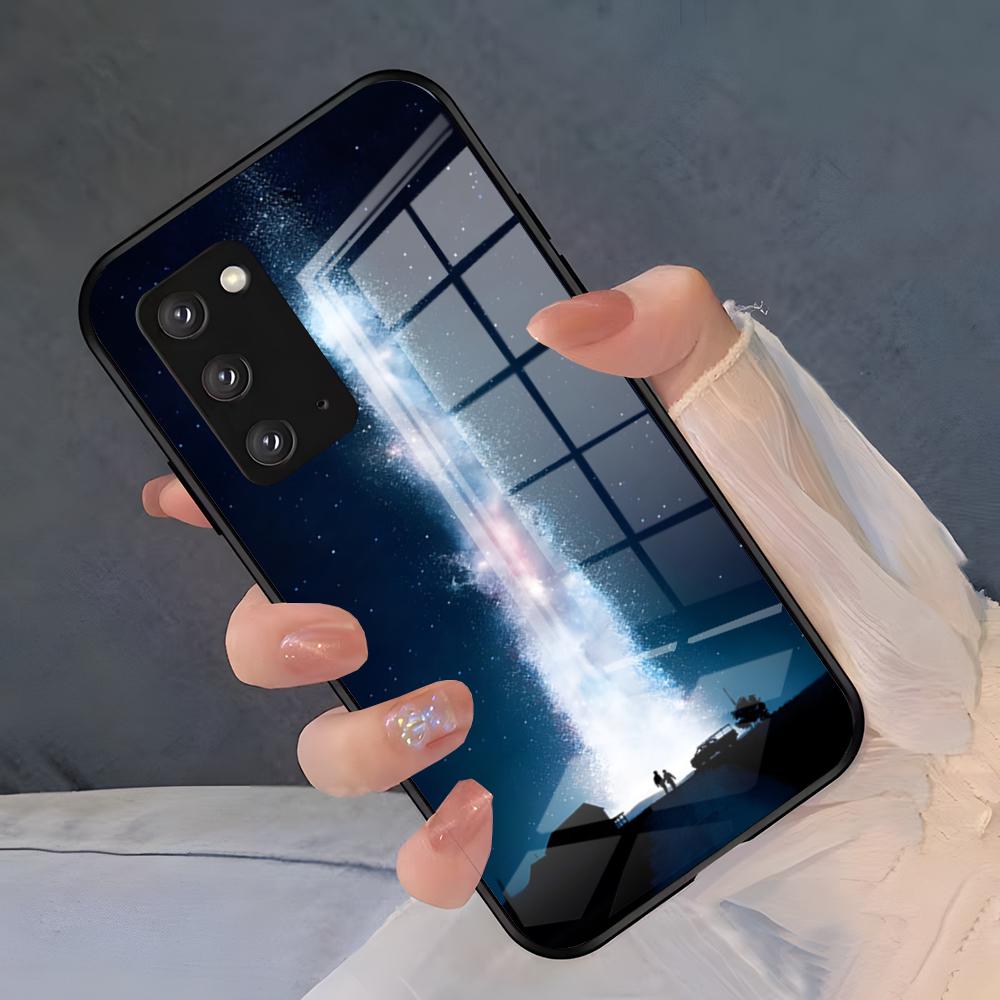 Interstellar Movie Phone Case For Samsung S26 S25 Plus S20 S20 Plus S22 Ultra S23 FE S21 Plus S21 Ultra Glass Cover