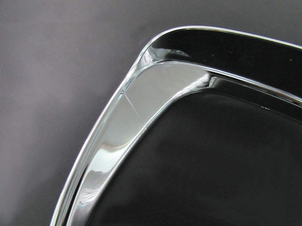 BRIGHTZ Chrome Door Mirror Type for Fit Hybrid Compatible with GP Fit Visors, C, GP5/GP6 [MIR-ETC-015], P1/P4 (1/4), Hybrid, ...