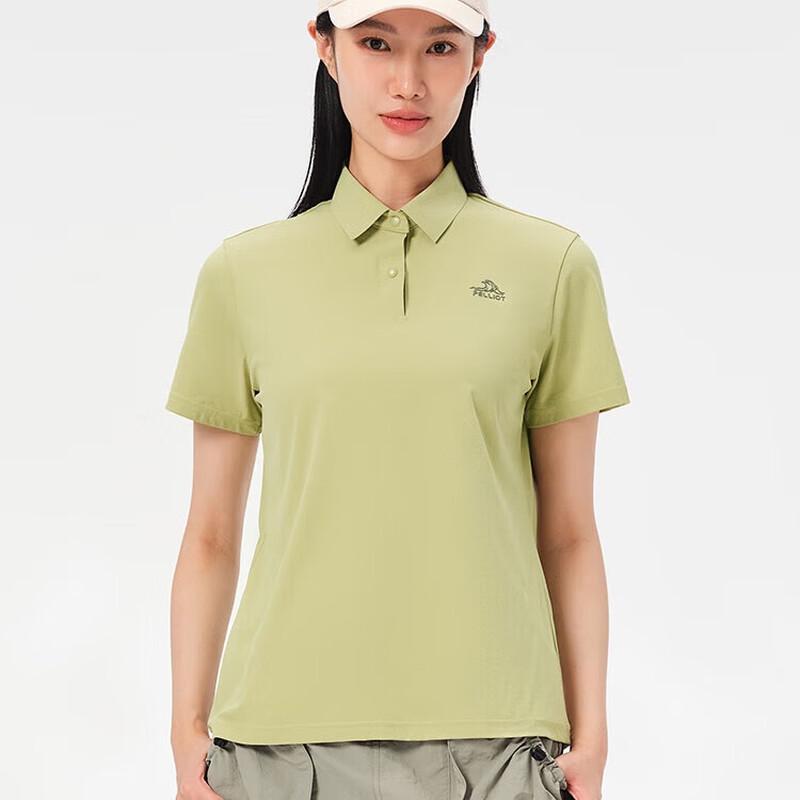 

Pelliot Women s Casual Polo Shirt L