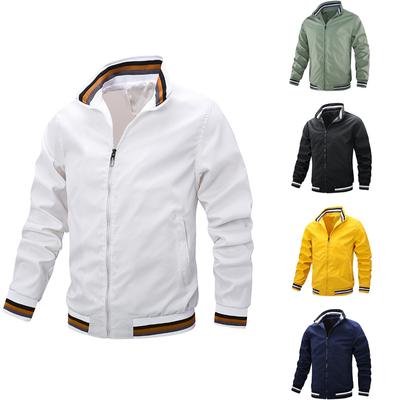 Men's Coat Spring Autumn Korean Version of The Trend Loose Fat Autumn Winter Casual Baseball Jacket Men
