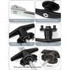 Truck Cap Camper Shell T-Handle Lock Latch Replacement Parts, Truck Bed Topper Door Locking Kit Accessories With Keys - Right Lock