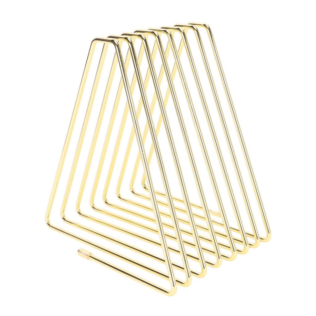 Einziehbare Buchstützen 1,0 bis 2,6 Zoll Abstand Dreieckige galvanisierte Metallbuchstopper für die Familie