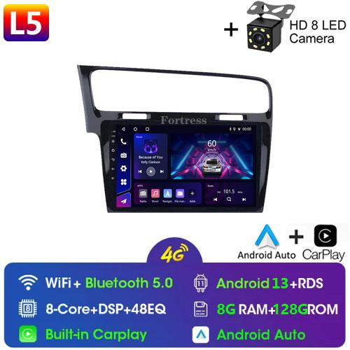 For Volkswagen VW Golf 7 2013 -2017 Android Autoradio Multimedia Video Player 4G DSP Carplay GPS Stereo Car Intelligent System
