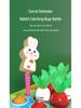 Kids' Wooden Geometric Shape Puzzle & Educational Toy Car with Orchard Picking, Carrot Pulling, and Fishing Game