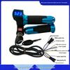 Blue Screen Throttle Grip with Rice Grain Lock & Three-Speed Voltage Display for Electric Scooters