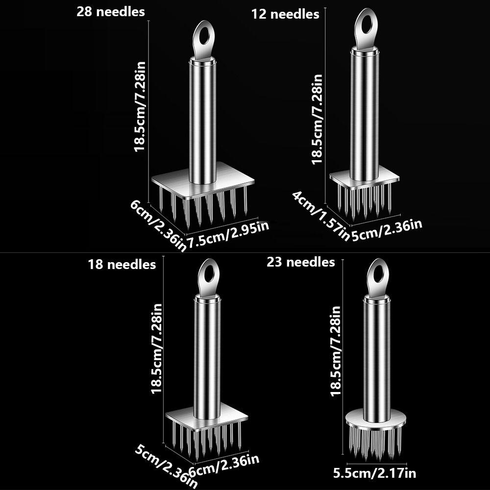 304 Stainless Steel Meat Tenderizer Professional Tool Kitchen Hitting Mallet Meat Pounder  Roasting