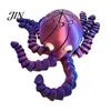 Octopus Decompression Toy 3D Printed Toy, Articulated Figurine with Movable Joints, Stress Relief Sea Animal Fidget for Kids Adults Joints Model