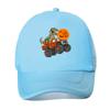 Halloween Mummy Dinosaur Monster Pumpkin Moon Bats Mesh Baseball Cap Casual Hat Outdoor  For Womens Unisex FeUnisex