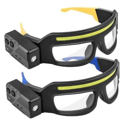 Lunettes Headlamp Multifonctions pour la Pêche de Nuit, le Cyclisme et l'Extérieur avec Lumière à Induction