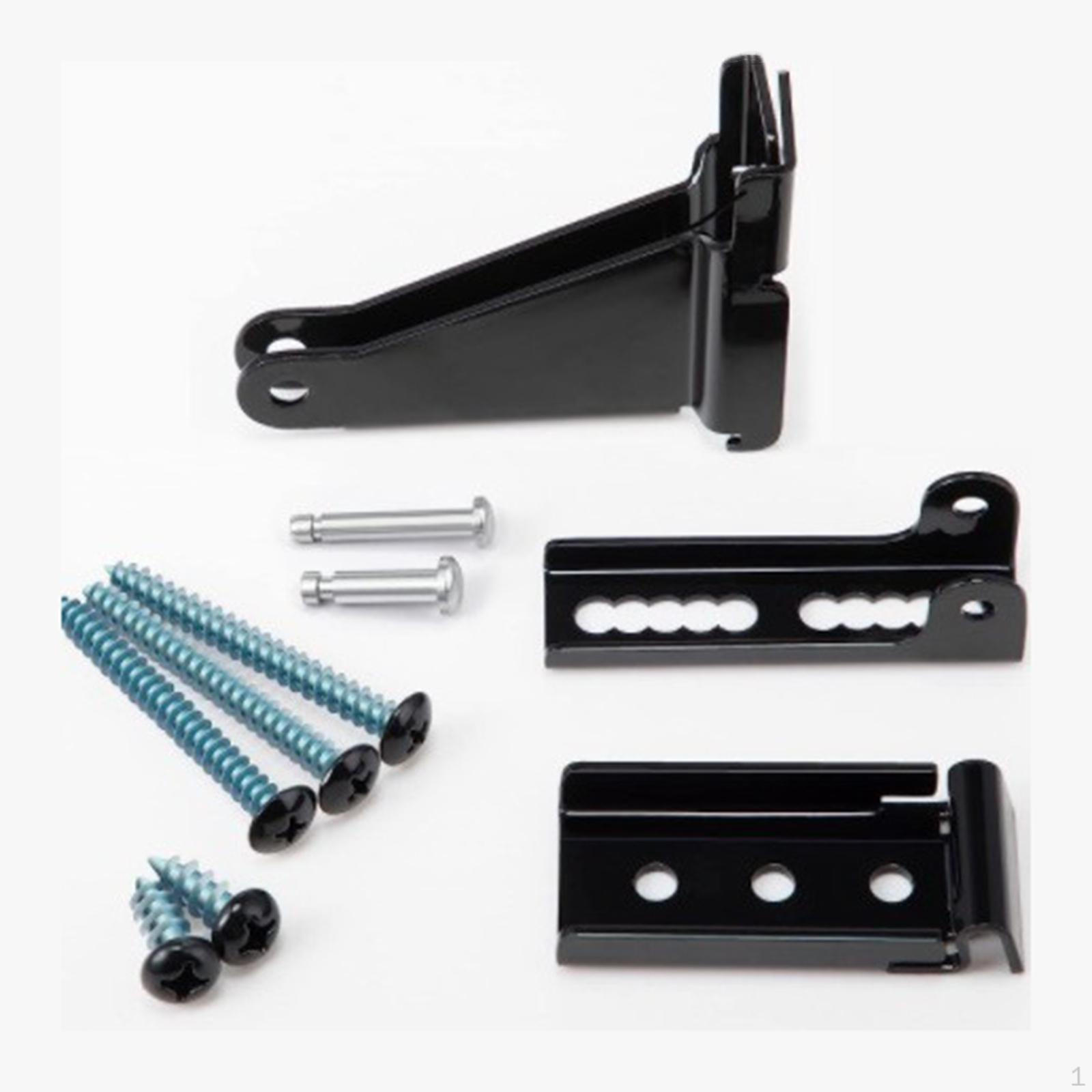 

Кронштейн для доводчика двери, комплект для защиты от провисания ворот, прочный, надежный, промышленный, ремонт рамы чёрный