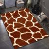 1 szt. Dywan z nadrukiem tekstury żyrafy do sypialni, salonu, przy łóżku, pod sofę, mata podłogowa, nowoczesny wystrój domu, dywan obszarowy, duży rozmiar