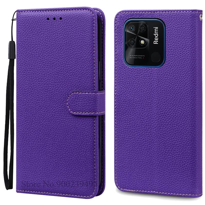 Pouzdro Redmi10C Pro Xiaomi Redmi 10C Pouzdro Měkké Kožené Peněženkové Odklápěcí Pouzdro Pro Redmi 10C Pouzdro 10 C Knižní Kryty na Telefon Coque Fundas