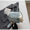 Schoolbag1011 New Retro Fashion Solid Color Backpack Women's Bag Spring and Summer Foreign Style Casual Hand Scratching Travel Small Backpack Tide