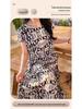 2026 Women's Lyocell Cotton Nightgown - Summer Short Sleeve, Outdoor & Homewear, New Chinese Style, Plus Size