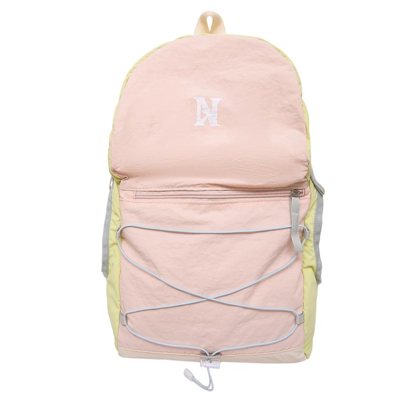 Contrast Color Backpack Men's And Women's Campus Student Schoolbag Lightweight Travel Backpack