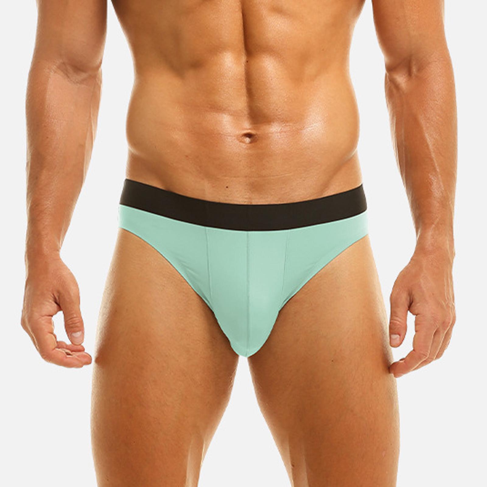 

Мужские летние бесшовные ультратонкие трусы из ледяного шелка, дышащие сексуальные легкие шорты XXL