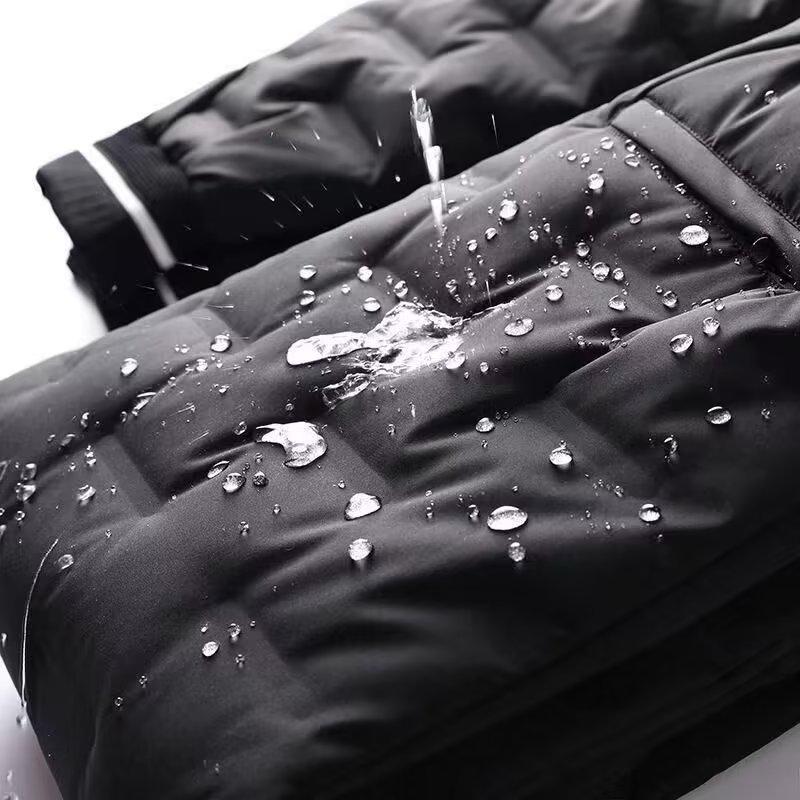 Pantalones de Moda para Hombre de Invierno Impermeables y a Prueba de Nieve con Forro de Terciopelo