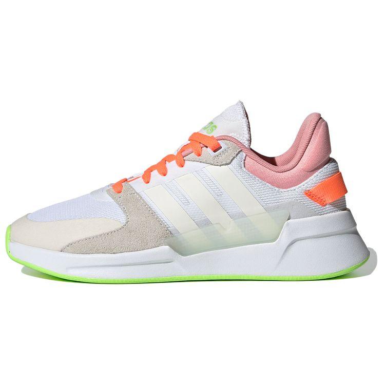 

Adidas Run90s Signal Coral Мужские кроссовки Белая обувь-Белый мел-Белый EH2153