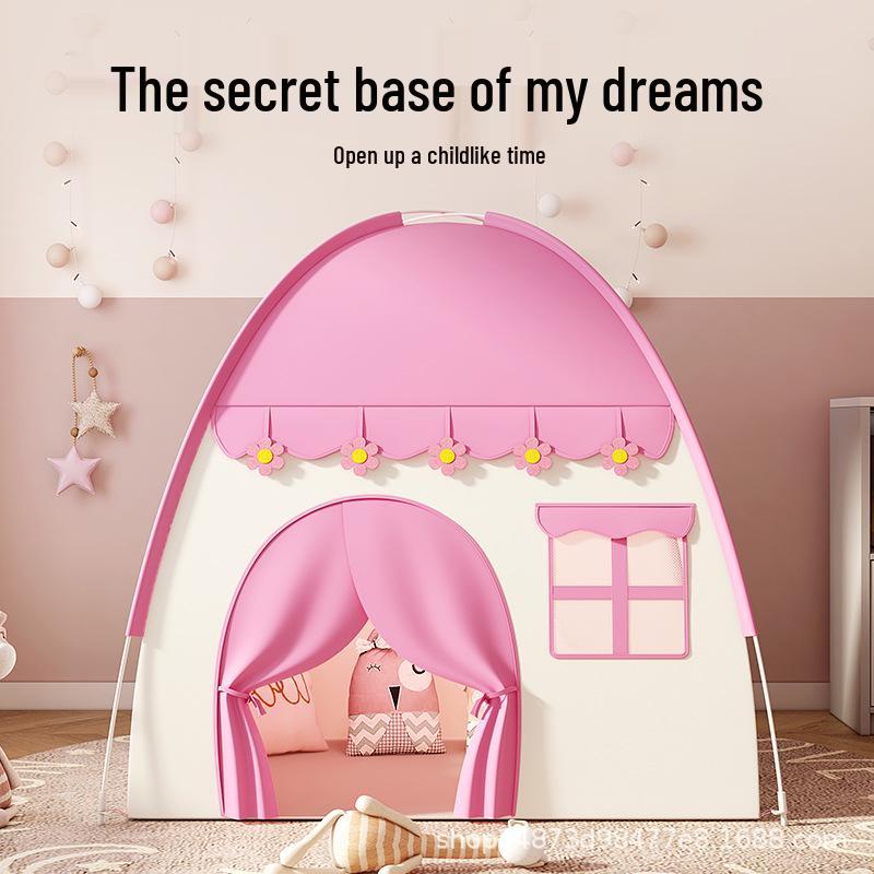Princess Castle Indoor Tent for Kids - No Installation Required