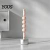 Back Massage Stick Foam Roller 4-Ball Stick, Deep Tissue Muscle Sore Pain Relief Arm Massager, Massager for Leg Belly