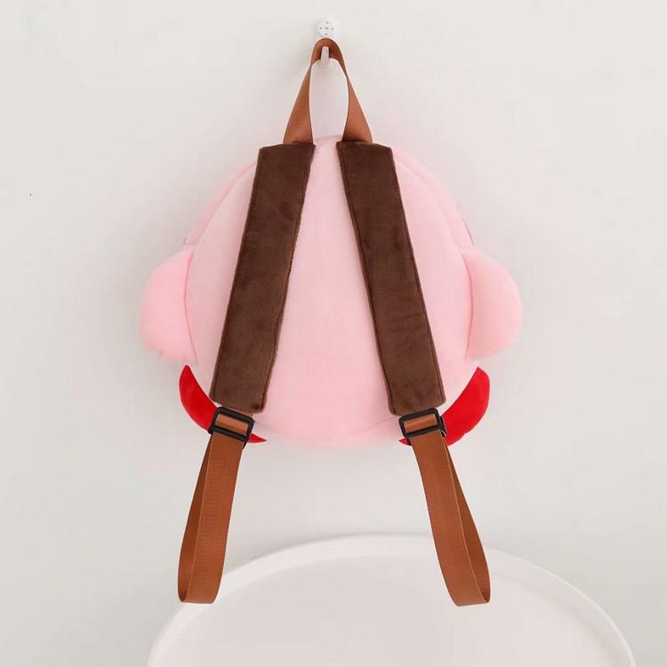 Kirby Star Handbag: Cute Cartoon Plush Bag for Girls, Versatile for Shopping, Sundries, or Cosmetics