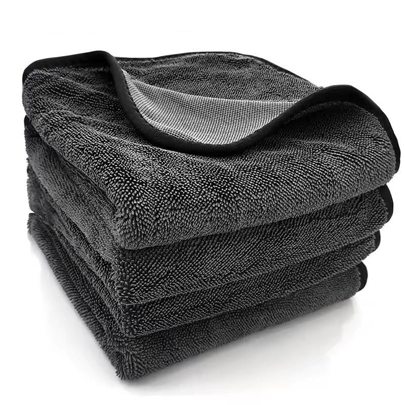 Car Wash Towels 600Gsm Premium Car Care Wash Towel Ultra-Absorbent Drying Cloth Microfiber Car Cleaning Towel For Detailing Care