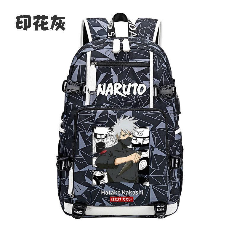 Naruto Anime Backpack Lightweight Ergonomic Lumbar Support Large Capacity for Students