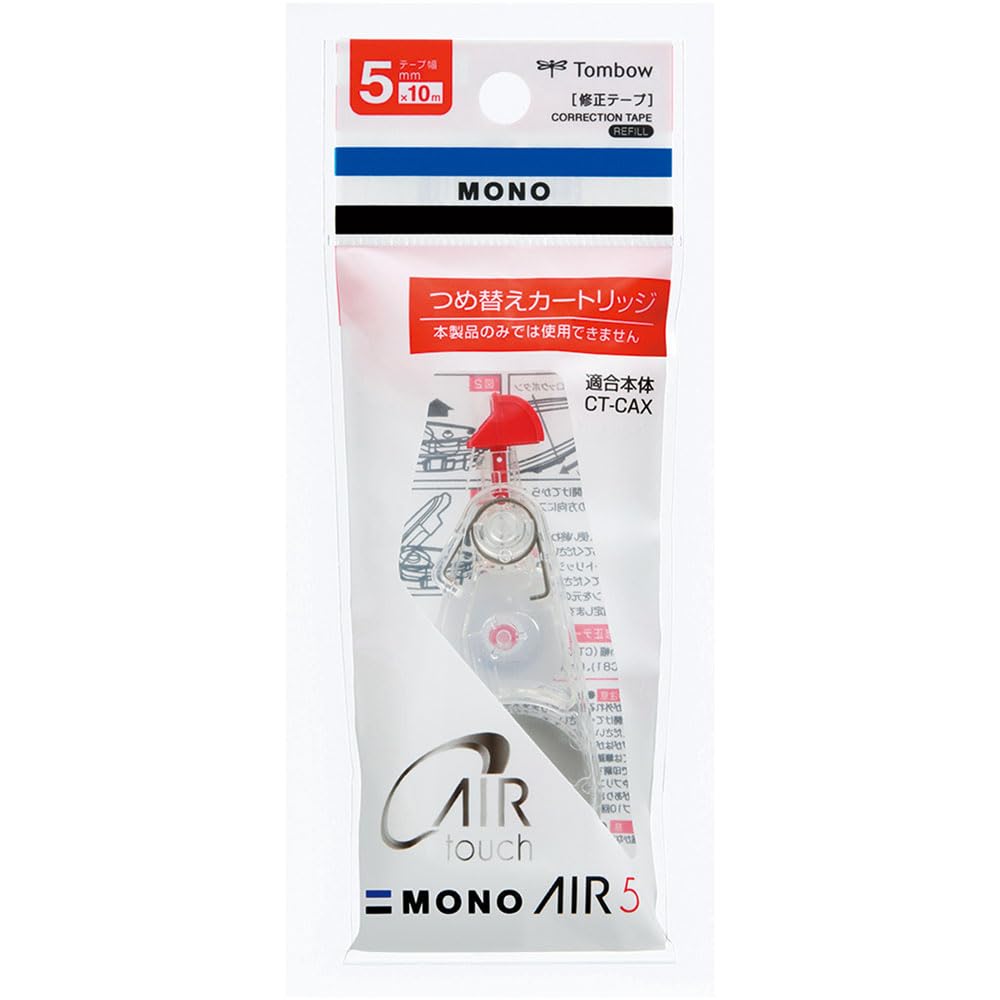 Tombow Mono Air Correction Tape Refill Cartridge 5mm of CT-CAR5 [Set 10] белый