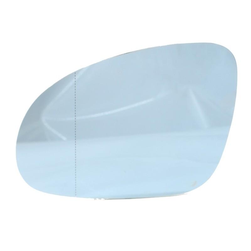 For Golf 5 MK5 Jetta Passat B6 B5.5 2006-2009 Left Right Car Heated Mirror Blue White Glass Lens Replacement 0857521 0857522
