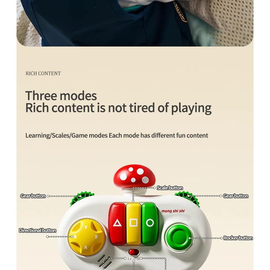 Lighting Music Busy Board Baby Toys Montessori Sensory Play Buttons Simulate Controller Camera Piano Educational Travel Toy Gift