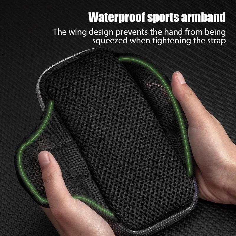 Fascia da Braccio Regolabile per Corsa – Custodia Universale Sportiva per Cellulari, Compatibile con Dispositivi iPhone, Xiaomi e Huawei
