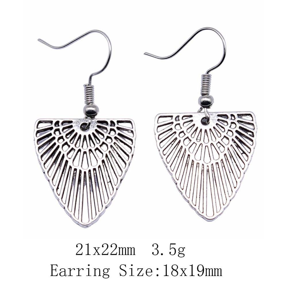 New Year's Day Earrings Women Geometric Water Drop Circle Drop & Dangle Earring Home Garden Party Earrings