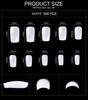 kads 500pcs False Nail Tips French Short Square Fake Nails Manicure Acrylic Nails Full Cover Nails Art Decoration Tools