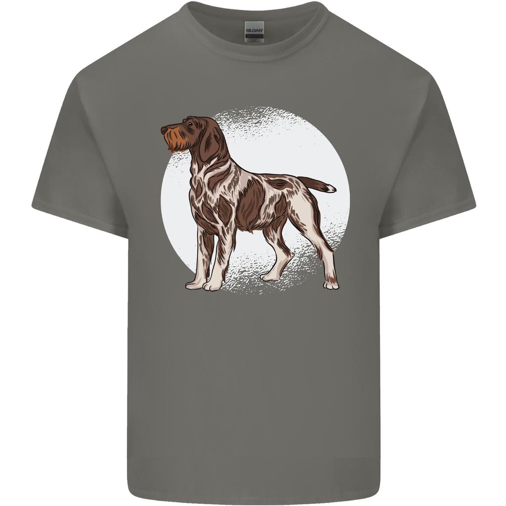 GerUnisex Wirehaired Pointer Dog Unisexs Light Cotton TShirt