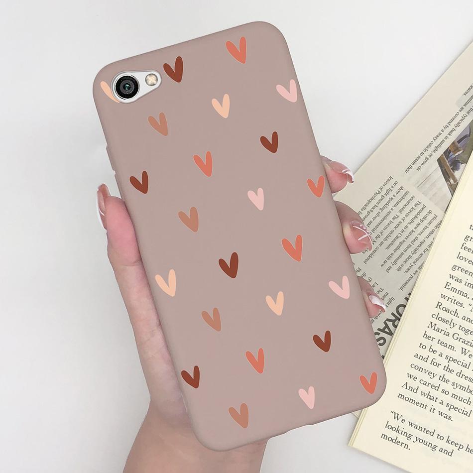 For Xiaomi Redmi Note 5A Pro Prime Phone Case Heart Silicone Matte Shockproof Back Cover For Redmi Note 5 A 5APro 5APrime Coque
