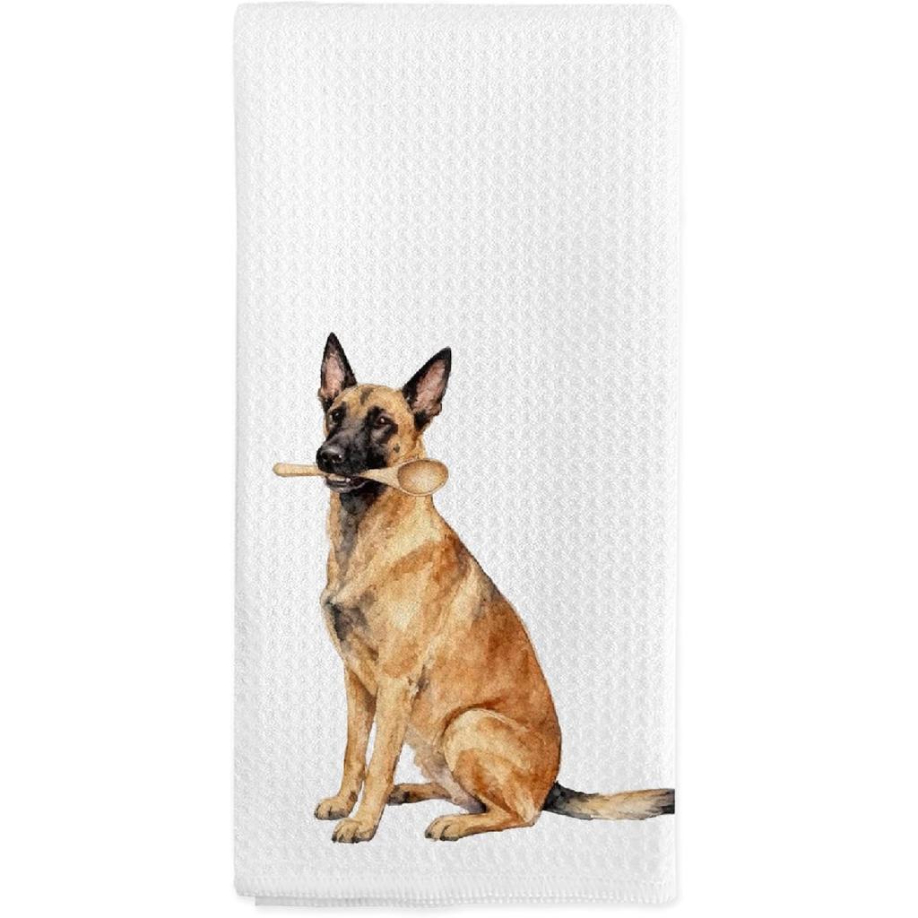 Orange Tabby Cat Kitchen Towels, Orange Tabby Cats Gifts for Women Cat Lovers, Funny Cats Chef Hand Dish Tea Towels for Kitchen Decor, 16x24 Inch