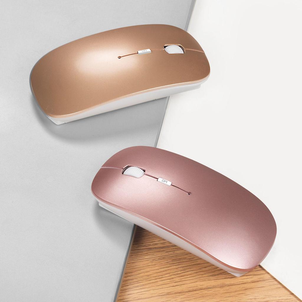 Ultra-Thin Multi-Color Bluetooth Wireless Mouse for Office, Gaming, and Notebooks