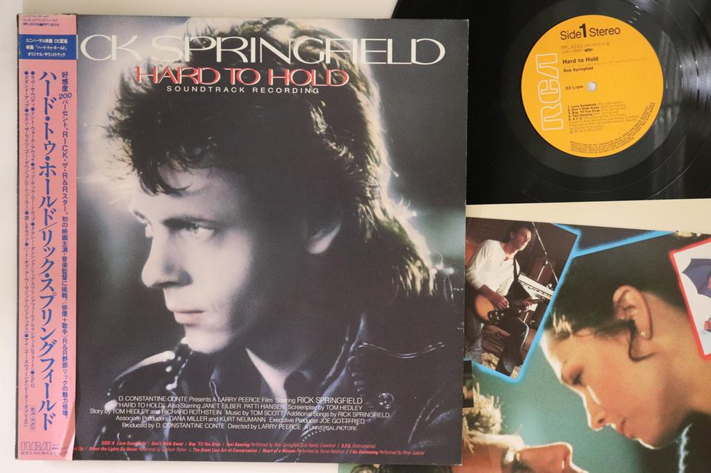 LP Record OST - Hard To Hold RPL8233 RCA 1984 Japan Obi Rock Used