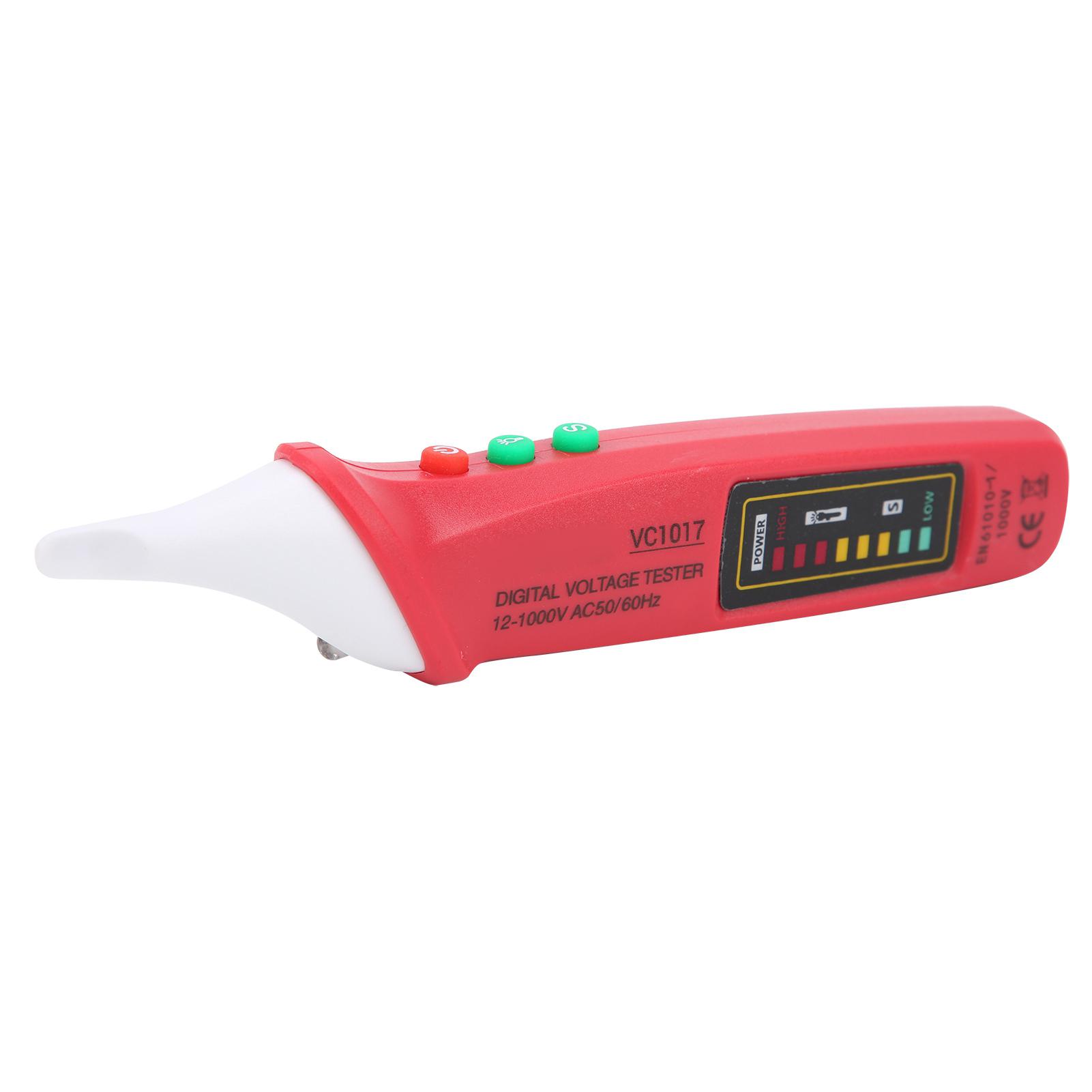 

VC1017 Intelligent Digital Display Electric Test Pen AC Voltage Detector Tester for Testing