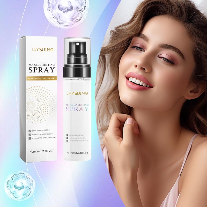 Hyaluronic Acid Makeup Setting Spray Moisturizing Oil Control Quick Fixer Long Lasting Sweatproof For Use