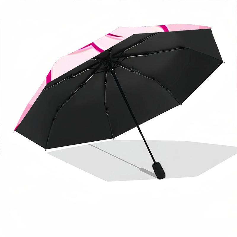 1pc Scooby-Doo Automatic Folding Personality Personality Umbrella, Portable Collapsible Design, 8-Rib Iron Frame, All-Season Casual Outdoor Accessory