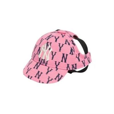 Kids Cap JQT 7APECM114-50PKD MONOGRAM Cap NY D.Pink