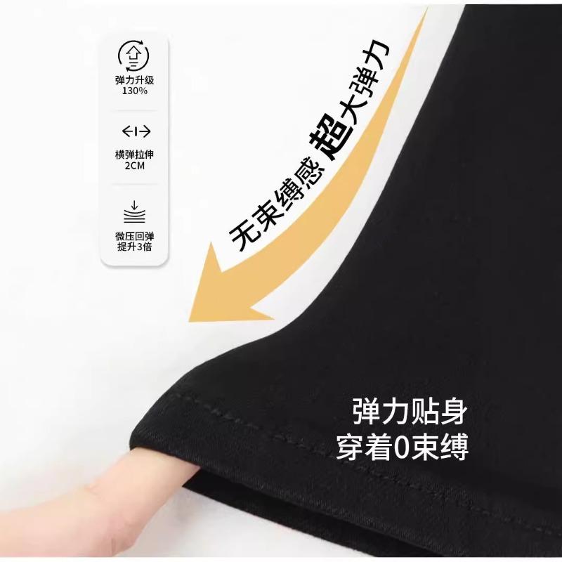 Small Black Pants Spring and Autumn New Tight High Waist Thin Small Feet Magic Black Leggings Women's Pants Wear Thin