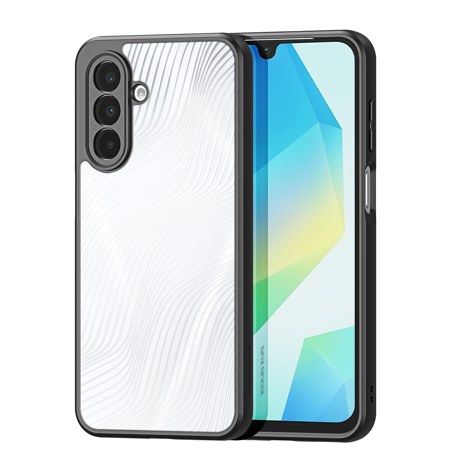 

For Samsung Galaxy A17 5G Case DUX DUCIS Aimo Series TPU+PC Matte Drop-proof Phone Cover (REACH Certification) Black